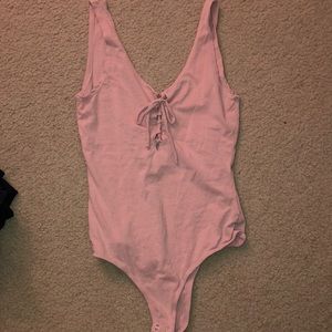 blush body suit (S)